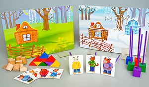 Игровой набор Фребеля "Заюшкина избушка" (серия "Сказочный мир". Выпуск 1) - fgospostavki.ru - Уссурийск