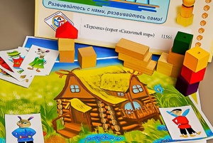 Игровой набор Фребеля "Теремок" (серия "Сказочный мир". Выпуск 1) - fgospostavki.ru - Уссурийск