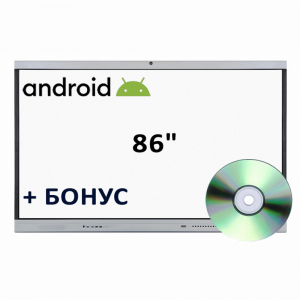 Интерактивная панель 86" (Android)  - fgospostavki.ru - Уссурийск