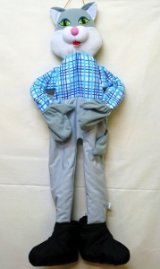 Ростовая кукла "Кот серый" - fgospostavki.ru - Уссурийск