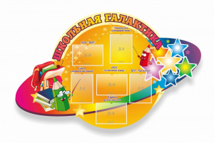 Стенд "Школьная галактика" резной стенд - fgospostavki.ru - Уссурийск