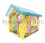 Домик игровой "Теремок" с рисунком (трансформируется в маты) - fgospostavki.ru - Уссурийск