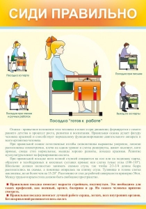Стенд "Сиди правильно" - fgospostavki.ru - Уссурийск