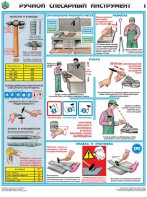 Комплект плакатов "Ручной слесарный инструмент" - fgospostavki.ru - Уссурийск