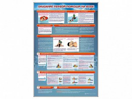Стенд "Оказание первой помощи на воде" - fgospostavki.ru - Уссурийск