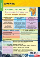 Комплект таблиц. География. Материки и океаны 7 класс. - fgospostavki.ru - Уссурийск
