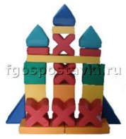 Мягкий модуль-конструктор "Башня" (21 элемент) - fgospostavki.ru - Уссурийск