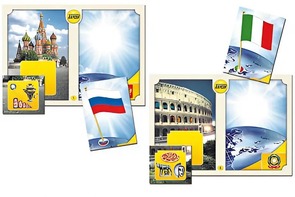 Настольно-печатная игра "Флаги стран мира 1. Европа" - fgospostavki.ru - Уссурийск