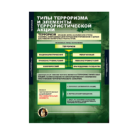 Комплект таблиц. ОБЖ. Терроризм. - fgospostavki.ru - Уссурийск
