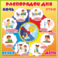 Стенд "Распорядок дня" - fgospostavki.ru - Уссурийск