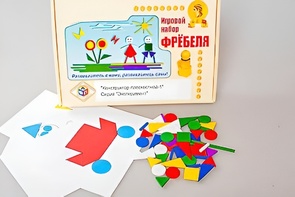 Игровой набор Фребеля "Конструктор плоскостной-1" (Серия "Эксперимент") - fgospostavki.ru - Уссурийск