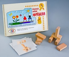 Игровой набор Фребеля "Кирпичики" (серия "Эксперимент") - fgospostavki.ru - Уссурийск