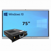 Интерактивная панель 75" (встроенный ПК, Win10) - fgospostavki.ru - Уссурийск