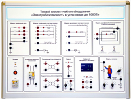 Типовой комплект учебного оборудования «Электробезопасность в установках до 1000 В»  - fgospostavki.ru - Уссурийск