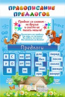 Стенд "Правописание предлогов" - fgospostavki.ru - Уссурийск