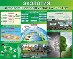 Стенд "Экология. Антропогенное воздействие на биосферу" - fgospostavki.ru - Уссурийск