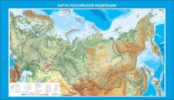 Стенд "Карта Российской федерации" - fgospostavki.ru - Уссурийск