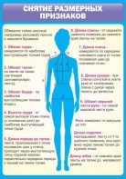 Стенд "Снятие мерок" Вариант 2 - fgospostavki.ru - Уссурийск