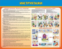 Стенд "Инструктажи" - fgospostavki.ru - Уссурийск